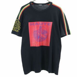 DIESEL - ディーゼル 半袖 Tシャツ S 黒 DIESEL メンズ