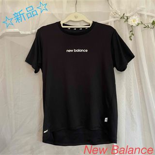 ニューバランス(New Balance)の☆新品☆ New Balance ニューバランス　Tシャツ ブラック　S(Tシャツ(半袖/袖なし))