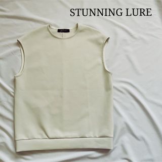 stunning lureスタニングルアー　ダンボールニットTシャツ ホワイトS