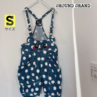 GrandGround - 【希少♡】GROUND GRAND グラグラ　パンダ　ショートオール