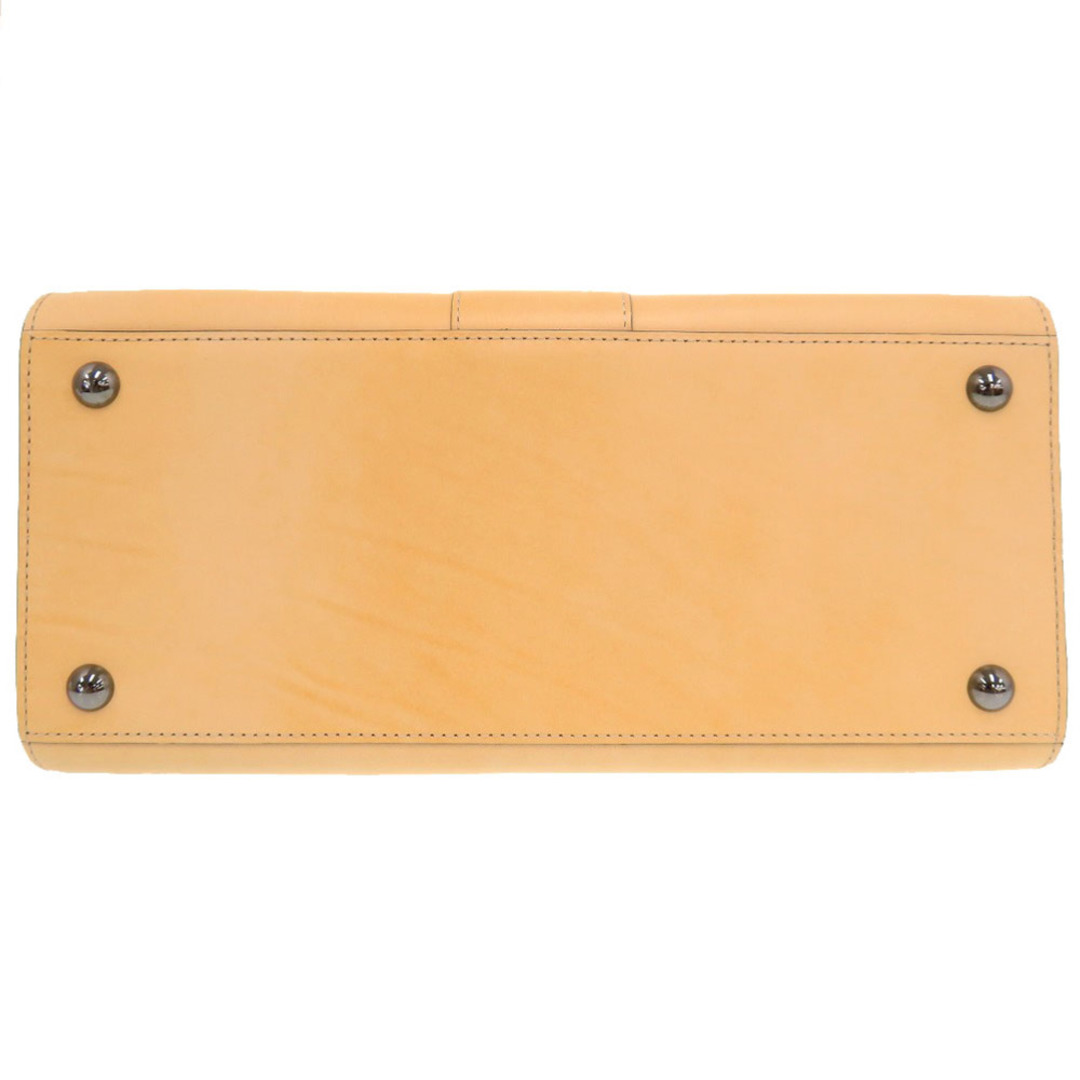 新品同様 デルボー ブリヨンMM レザー ベージュ 2WAY
