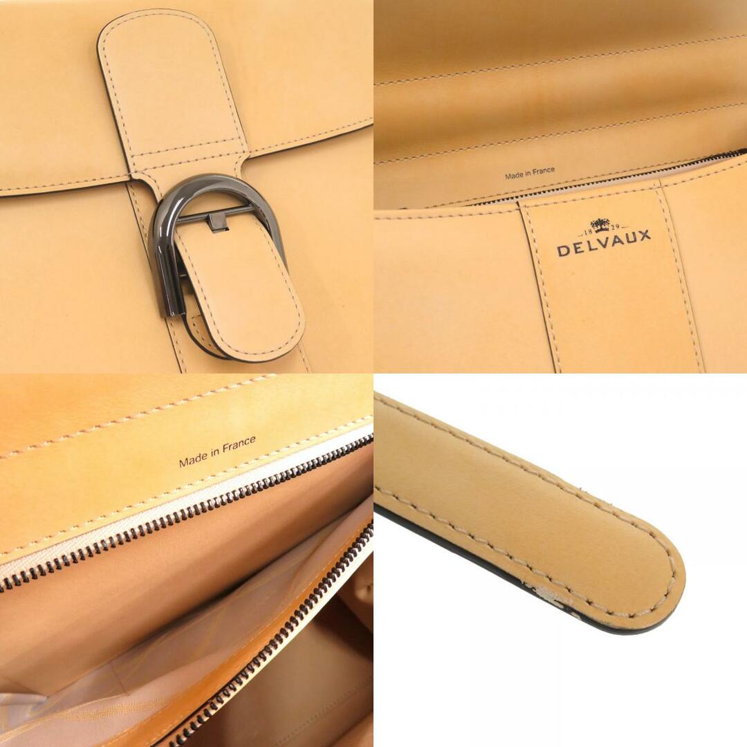 新品同様 デルボー ブリヨンMM レザー ベージュ 2WAY 新品同様 デルボー ブリヨンMM レザー ベージュ 2WAY