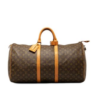 ルイヴィトン(LOUIS VUITTON)のルイ ヴィトン モノグラム キーポル55 ボストンバッグ M41424 PVC レディース LOUIS VUITTON 【1-0149204】(ボストンバッグ)