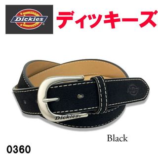 ディッキーズ(Dickies)のブラック Dickies ディッキーズ 0360 35mm PUスエード ベルト(ベルト)