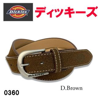 ディッキーズ(Dickies)のダークブラウン  ディッキーズ 0360 35mm PUスエード ベルト (ベルト)