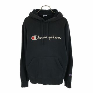 チャンピオン(Champion)のチャンピオン 長袖 スウェットパーカー L ネイビー系 Champion プルオーバー メンズ(パーカー)