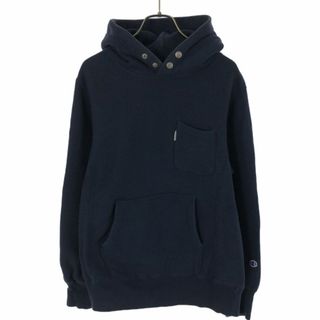 チャンピオン(Champion)のチャンピオン リバースウィーブ 長袖 スウェットパーカー M ネイビー系 Champion 裏起毛 プルオーバー トレーナー メンズ(パーカー)