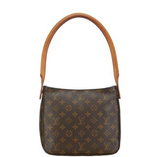 ルイヴィトン(LOUIS VUITTON)のルイ ヴィトン モノグラム ルーピングMM ショルダーバッグ ハンドバッグ M51146 PVC レディース LOUIS VUITTON 【1-0152978】(ショルダーバッグ)