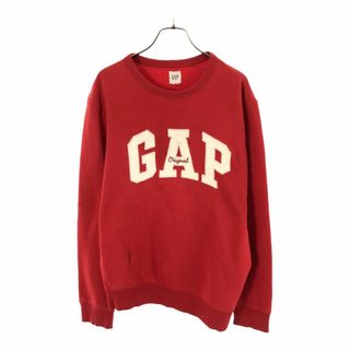 ギャップ(GAP)のギャップ 長袖 トレーナー XS レッド GAP スウェット 裏起毛 メンズ(スウェット)