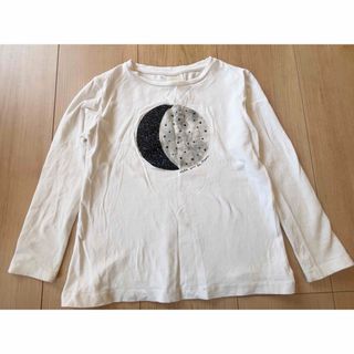 ザラキッズ(ZARA KIDS)のZARA kid'sザラキッズ⭐︎長袖カットソー　116 ラインストーン(Tシャツ/カットソー)