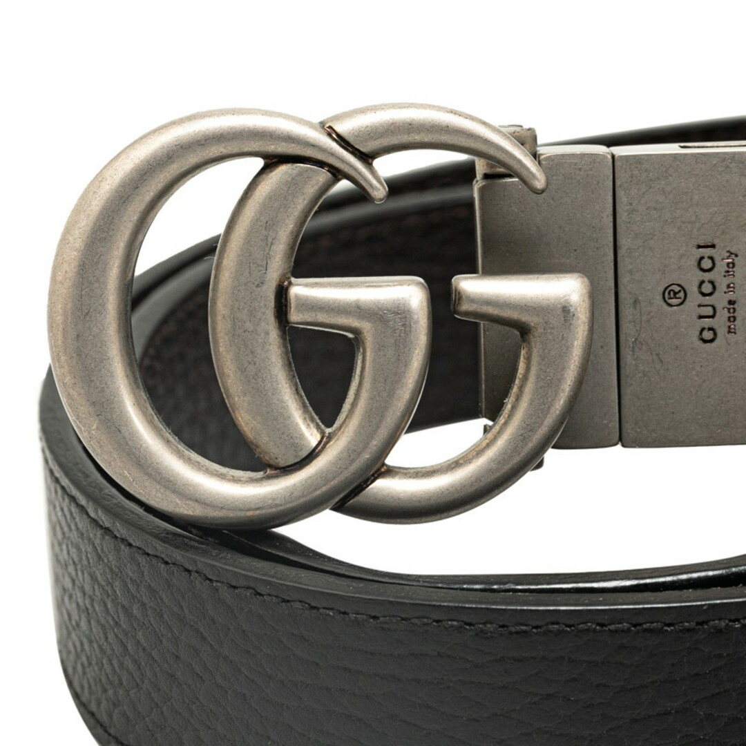 美品 グッチ GGマーモント リバーシブル スリムベルト ダブルG 美品 グッチ GGマーモント リバーシブル スリムベルト ダブルG