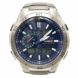 カシオ(CASIO)の美品 カシオ CASIO 腕時計 ウエーブセプター 03-24052902(腕時計(アナログ))