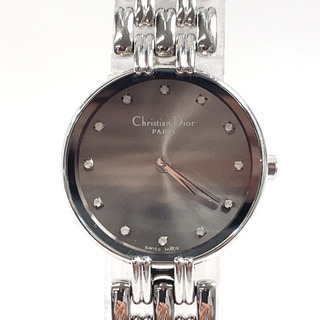 Dior - ディオール 腕時計 バギラ 12P ダイヤ D44-120 シルバー
