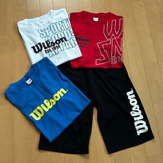 wilson - Wilson  Tシャツ&短パン まとめ売り  160