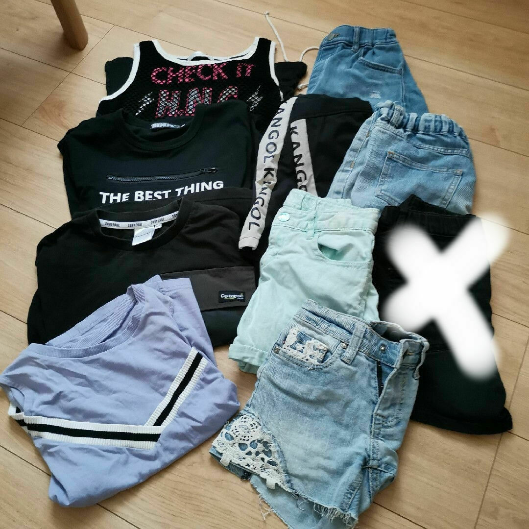 CONVERSE(コンバース)の☆★130夏物 9点☆★ キッズ/ベビー/マタニティのキッズ服女の子用(90cm~)(Tシャツ/カットソー)の商品写真