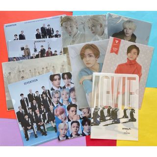 セブンティーン(SEVENTEEN)のSEVENTEEN クリアファイル　14枚　まとめ売り(アイドルグッズ)