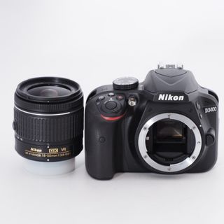 ニコン(Nikon)のNikon ニコン デジタル一眼レフカメラ D3400 AF-P 18-55 VR レンズキット ブラック D3400LKBK #9948(デジタル一眼)