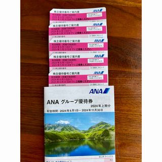 ANA(全日本空輸) - 送料込 最新！ ANA 株主優待券 全日空　5枚 株主優待　2025月5月迄