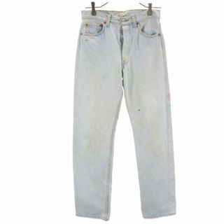 リーバイス(Levi's)のリーバイス 90s 501 USA製 ストレートデニムパンツ w29 Levi's ボタンフライ ジーパン メンズ(デニム/ジーンズ)