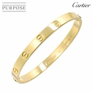 Cartier - カルティエ Cartier ラブ ブレス #17 K18 YG イエローゴールド 750 ブレスレット バングル VLP 90229754