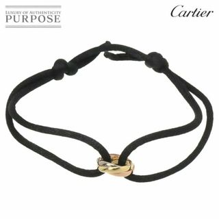 カルティエ(Cartier)のカルティエ Cartier トリニティ ブレスレット K18 YG WG PG 750 スリーカラー VLP 90231167(ブレスレット/バングル)