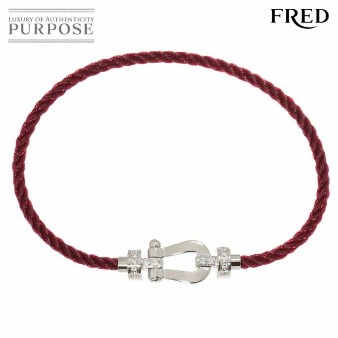 フレッド FRED フォース10 MM ハーフダイヤ ブレスレット #16 フレッド FRED フォース10 MM ハーフダイヤ ブレスレット #16