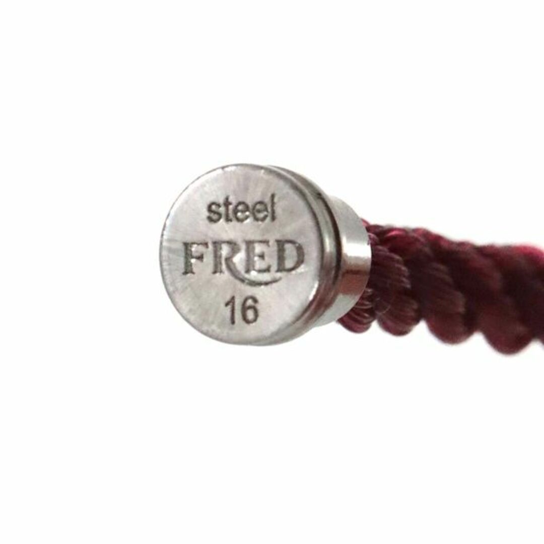 フレッド FRED フォース10 MM ハーフダイヤ ブレスレット #16 フレッド FRED フォース10 MM ハーフダイヤ ブレスレット #16