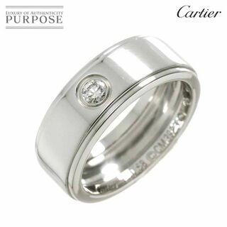 カルティエ(Cartier)のカルティエ Cartier フォーチュン #58 リング ダイヤ K18 WG ホワイトゴールド 750 指輪 VLP 90233973(リング(指輪))