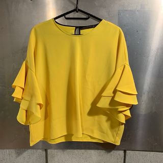 ザラ(ZARA)のZARA WOMAN トップス(カットソー(半袖/袖なし))