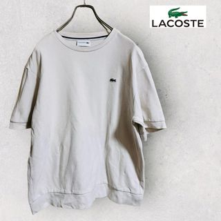 ラコステ　半袖シャツ　海外限定　メンズM〜L相当　オーバーサイズ(Tシャツ/カットソー(半袖/袖なし))