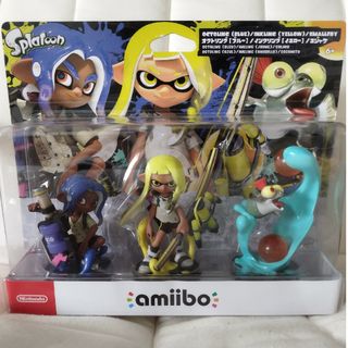 ニンテンドウ(任天堂)のamiibo　スプラトゥーン　トリプルセット(ゲームキャラクター)