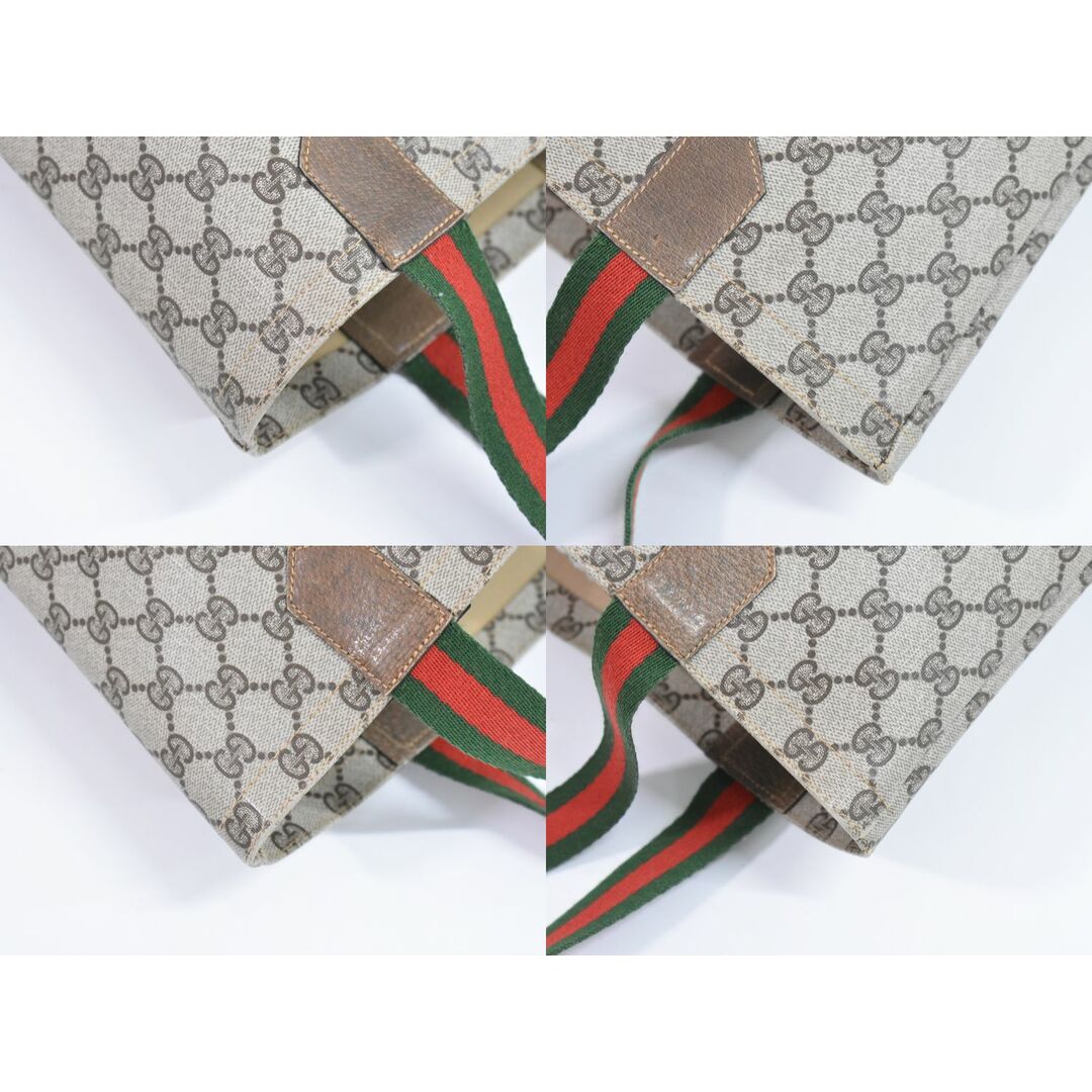 GUCCI - 本物 グッチ GUCCI シェリーライン GGスプリーム トート GUCCI - 本物 グッチ GUCCI シェリーライン GGスプリーム トート
