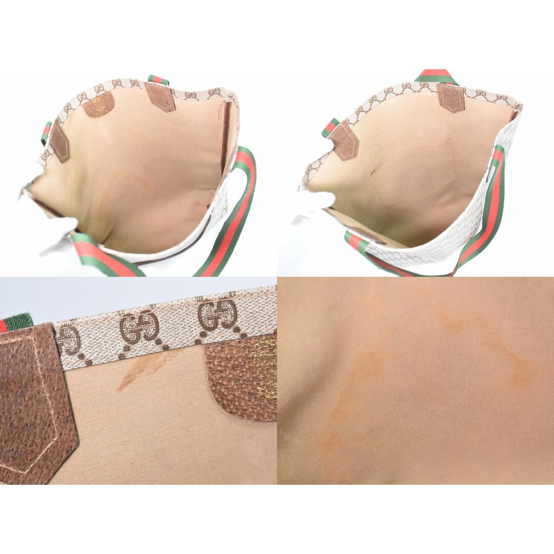 GUCCI - 本物 グッチ GUCCI シェリーライン GGスプリーム トート GUCCI - 本物 グッチ GUCCI シェリーライン GGスプリーム トート