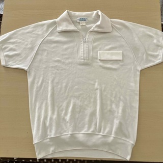 半袖トレーニングシャツ　Mサイズ　白(トレーナー/スウェット)