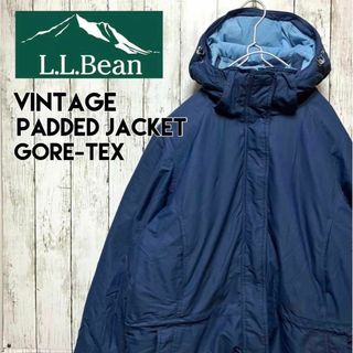 エルエルビーン(L.L.Bean)のUS古着エルエルビーン フーディ中綿ダウンジャケットゴアテックスy2k【a62】(ダウンジャケット)