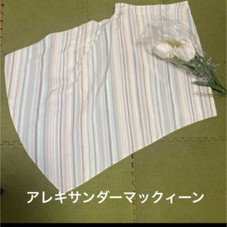 マックスマーラ(Max Mara)の５日限定値下げ！希少！アレキサンダーマックィーン！夏に素敵な変形スカート(ひざ丈スカート)