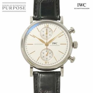 インターナショナルウォッチカンパニー(IWC)のIWC ポートフィノ クロノグラフ IW391406 メンズ 腕時計 自動巻き インターナショナル ウォッチ カンパニー Portfino VLP 90236388(腕時計(アナログ))