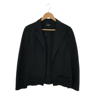 トリココムデギャルソン(tricot COMME des GARCONS)のtricot COMME des GARCONS / トリココムデギャルソン | ボタンレス シングルジャケット | M | ブラック | レディース(その他)