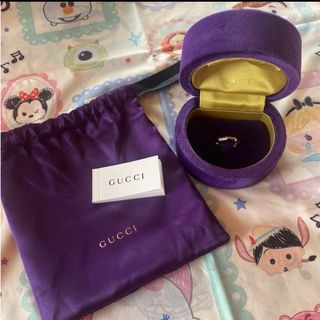 グッチ(Gucci)の廃盤品グッチリンクトゥラブ日本限定プラチナリング8号GUCCI(リング(指輪))