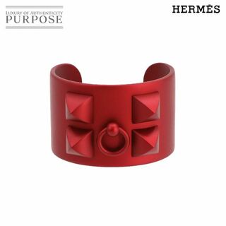 エルメス(Hermes)の新品同様 エルメス HERMES コリエドシアン バングル アルミニウム レッド VLP 90233185(ブレスレット/バングル)