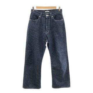 オーラリー(AURALEE)のAURALEE / オーラリー | SELVEDGE LIGHT DENIM WIDE PANTS / セルビッチ デニム ワイドパンツ | 0 | Indigo | レディース(その他)