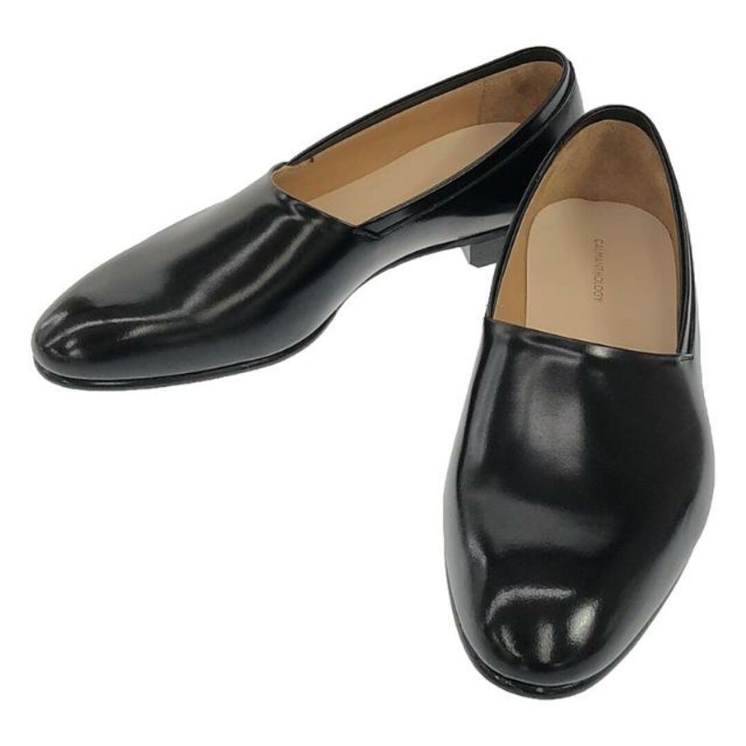 美品】 CALMANTHOLOGY / カルマンソロジー | SLIP ON CUT レザー 美品】 CALMANTHOLOGY / カルマンソロジー | SLIP ON CUT レザー