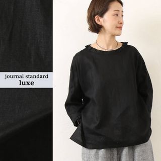 JOURNAL STANDARD - journal standard luxe ソフトリネンタックフリルプルブラウス