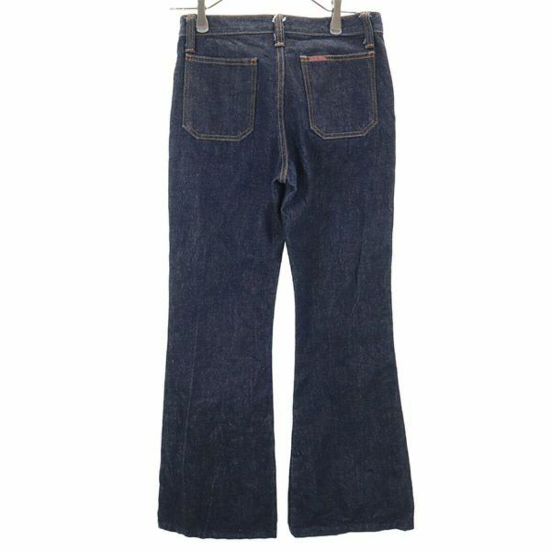 ブルーウェイ ブーツカットデニムパンツ w28 BLUE WAY ボタン