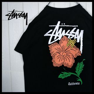 STUSSY - 【STUSSY】ビッグフラワーロゴ　Tシャツ