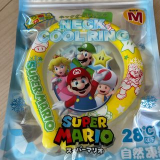 スーパーマリオ　ネッククールリングM イエロー(その他)