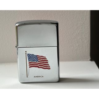 ジッポー(ZIPPO)のアメリカ星条旗ジッポー　1996年3月製造(タバコグッズ)