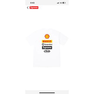 シュプリーム(Supreme)のSupreme 24SS Ducati Logos Tee L 白(Tシャツ/カットソー(半袖/袖なし))