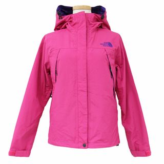 ザノースフェイス(THE NORTH FACE)の美品 THE NORTH FACE ザ ノースフェイス ジャケット スクープジャケット ピンク S 撥水 マウンテンパーカー フーディー アウター シンプル カジュアル アウトドア【レディース】【中古】(その他)