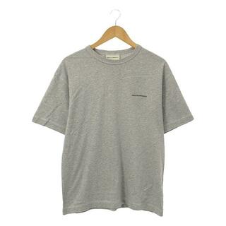 DROLE DE MONSIEUR / ドロールドムッシュ | ワンポイントロゴ オーバー Tシャツ | S | グレー | メンズ(Tシャツ/カットソー(半袖/袖なし))